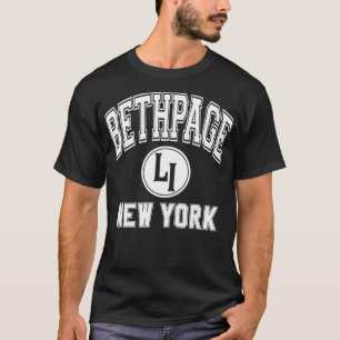 Camiseta Estilo de Varsidade LI NY LI em Belém, Bethpage, r