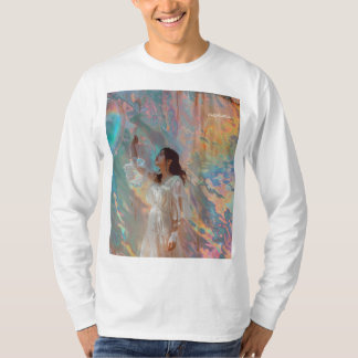 Camiseta Estilo de vida com manga longa unisex flare