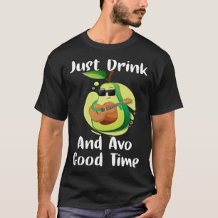 Camiseta Estilo de vida da Comida vegetal do Avocado