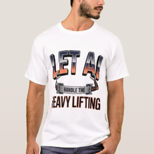 Camiseta Estilo de vida da inovação de inteligência artific