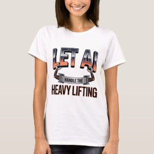 Camiseta Estilo de vida da inovação de inteligência artific