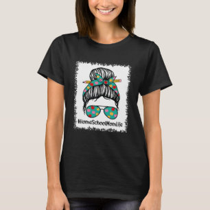 Camiseta Estilo de Vida de Ensino em Casa Mãe Professora En
