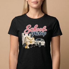 Camiseta Estilo de Vida de Mãe Atarefada na Escola