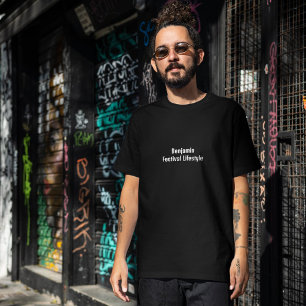 Camiseta Estilo de vida do Festival Negro