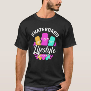 Camiseta Estilo de vida do skate