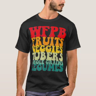 Camiseta Estilo de Vida do Vegan Baseado em Planta de Comid