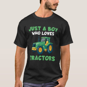 Camiseta Estilo de Vida Fazenda Infantil Só Um Menino Que A