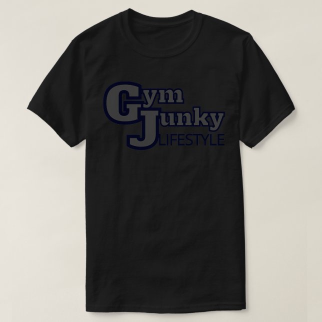 CAMISETA ESTILO DE VIDA GYM JUNKY 1 (Frente do Design)