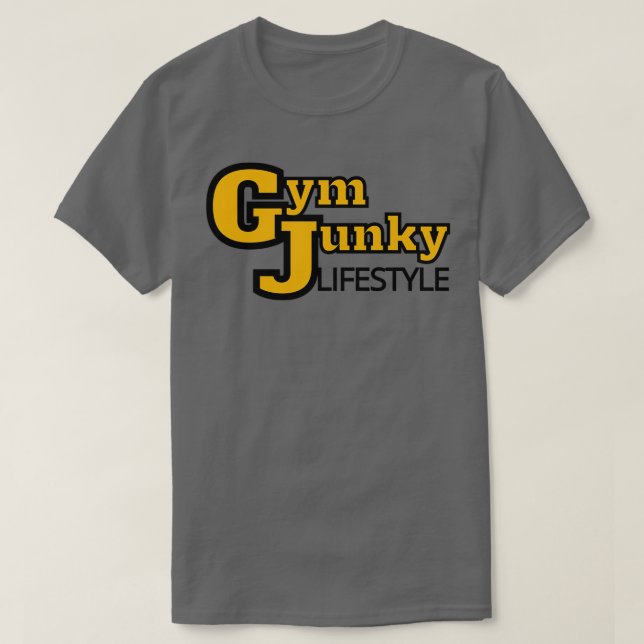 CAMISETA ESTILO DE VIDA GYM JUNKY 21 (Frente do Design)