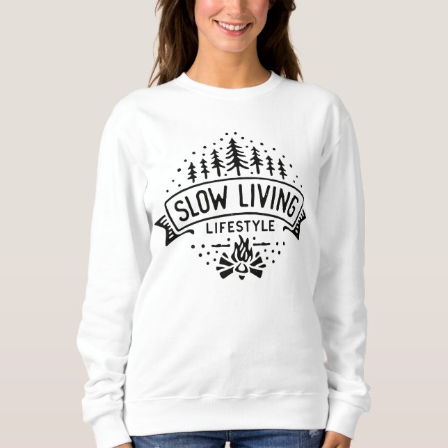 Camiseta Estilo de vida lento (Frente)