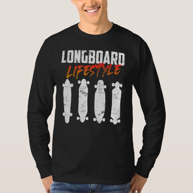 Camiseta Estilo de Vida Longboarder Outdoor Outdoors (Frente)