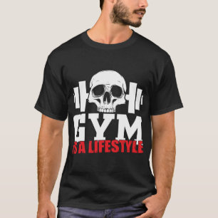 Camiseta Estilo de Vida Skull Gym