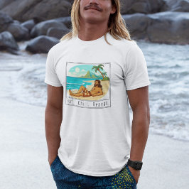 Camiseta Estilo de vida: Surf. Calma. Repita.