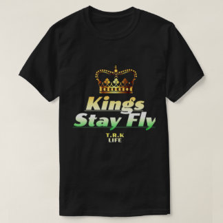 CAMISETA ESTILO DE VIDA T.R.K KINGS STAY FLY