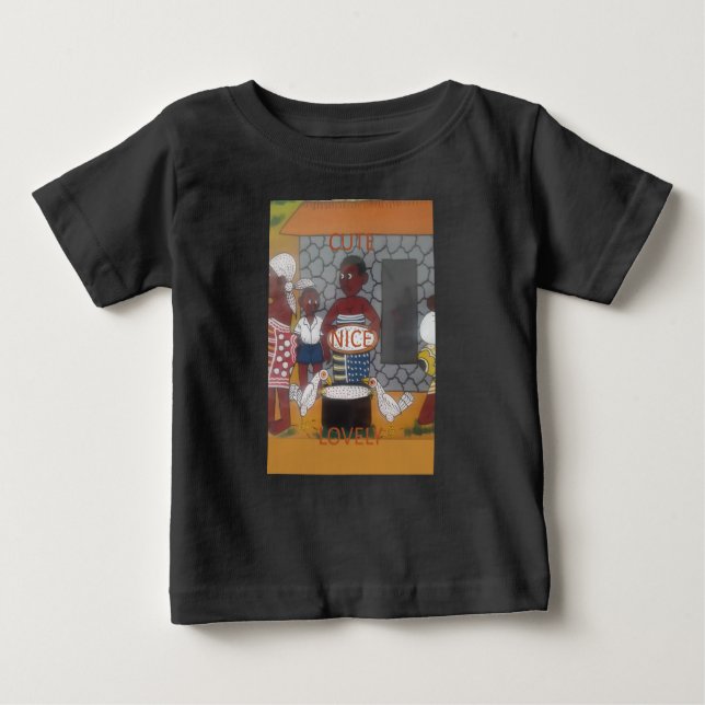 Camiseta Estilo de vida tradicional africano (Frente)