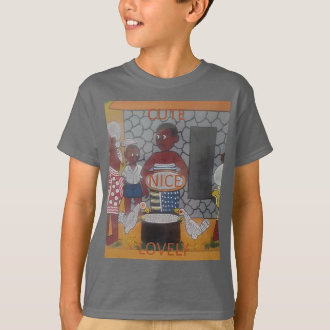 Camiseta Estilo de vida tradicional africano (Frente)