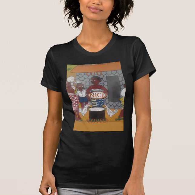 Camiseta Estilo de vida tradicional africano (Frente)