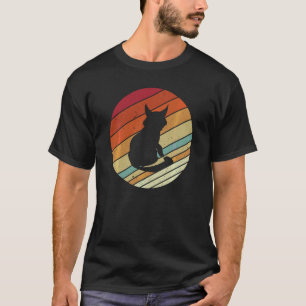 Camiseta Estilo de Vinação Retroativa Gato Maine