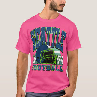 Camiseta Estilo de Vintage de Futebol Seattle