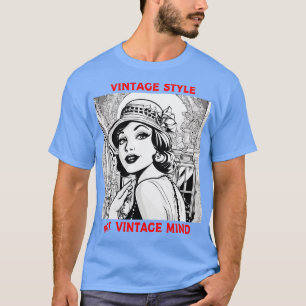 Camiseta Estilo de Vintage não mente de Vintage