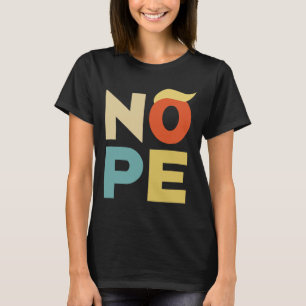 Camiseta Estilo de Vintage Negrito Anti-Trump