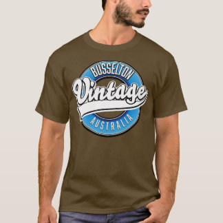 Camiseta estilo de vintagem Busselton australia