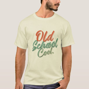 Camiseta Estilo de Vintagem Clássico do Retro Legal da Anti