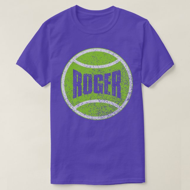 Camiseta Estilo de Vintagem da Bola tênis (Frente do Design)