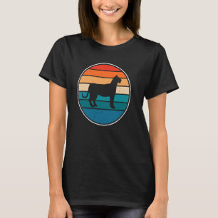 Camiseta Estilo de Vintagem do Pantero Retroativo - Tigre