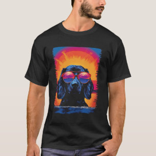 Camiseta Estilo de Vintagem do Recuperador de ouros