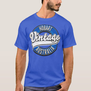 Camiseta estilo de vintagem Hobart australia