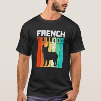 Camiseta Estilo de Vintagem Retroativo Francês