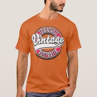 Camiseta estilo de vintagem Townsville australia