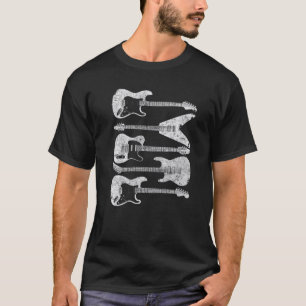 Camiseta Estilo De Violão Para Guitarrista