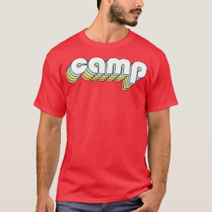 Camiseta Estilo Desvanecido Da Tipografia Do Arco-Íris Do C