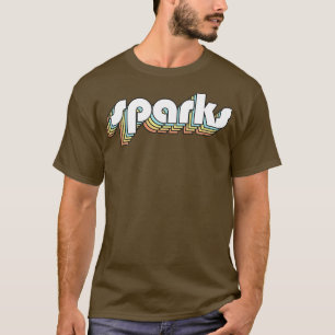 Camiseta Estilo Desvanecido da Tipografia Retroativa Arco-Í