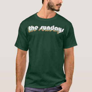 Camiseta Estilo Desvanecido da Tipografia Retroativa Arco-Í