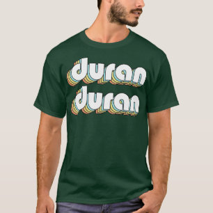 Camiseta Estilo Desvanecido da Tipografia Retrográfica Dura