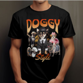 Camiseta Estilo do cão