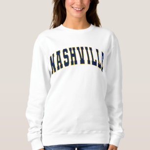Camiseta Estilo do Colégio Vintage Varsity do Tennessee Na