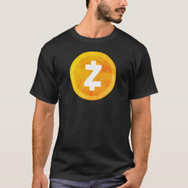 Camiseta estilo do ícone zcash