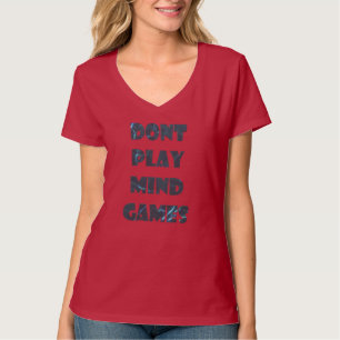 Camiseta Estilo do Oceano de Texto