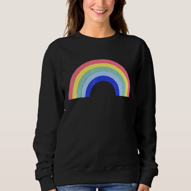 Camiseta Estilo do Rainbow Vintage Retro 80s (Frente)