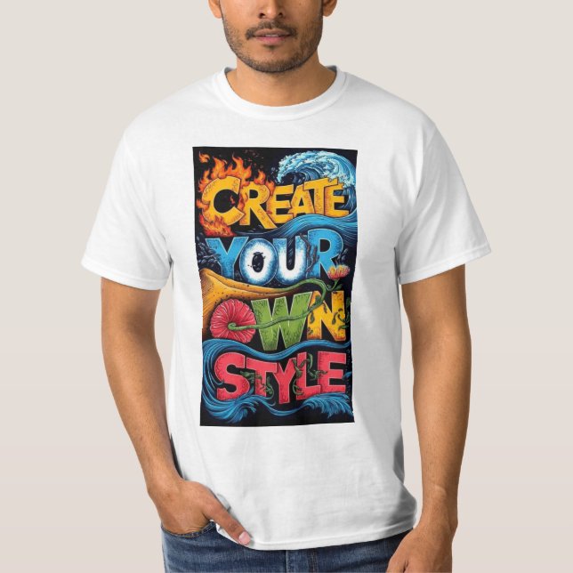 Camiseta "Estilo é Poder" (Frente)