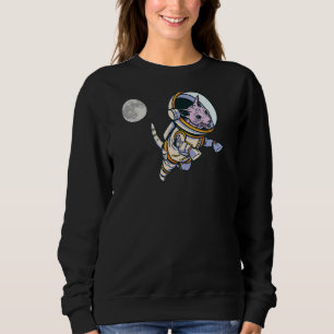 Camiseta Estilo Espacial do Gato do Astronauta do Gato Esfí