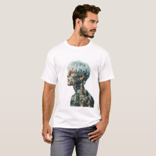 Camiseta Estilo Esportivo Negrito Camisa-T Masculina - Atlé