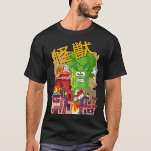 Camiseta Estilo estético de galhardetes de vaporwave Vegeta