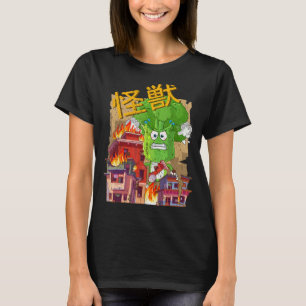 Camiseta Estilo estético de galhardetes de vaporwave Vegeta