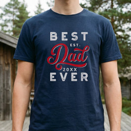 Camiseta Estilo Estilo Esportivo Vermelho e Marinho Melhor 