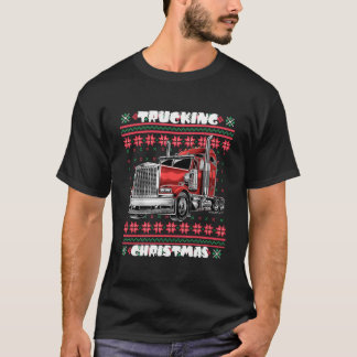 Camiseta Estilo Feio de Motorista de Caminhão